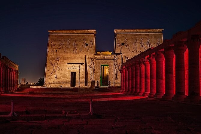 Sound and Light Show at Philae Temple Aswan Tours